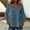 A4 Navy, variant on IPYUI Gauze Shirts for Women 3/4 Sleeve Beach Cover Up Long Sleeve Linen Shirt Hoodies Sweatshirt with Pocket Hooded Tops Boho Gauze Shirts Blouses for Women Plain Peasant V Neck Flowy Elegent Tops