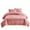 Pink, variant on YFTDEY Quilted Bed Cover Set, 3 Pieces, Soft Polyester Fabric, Durable and Breathable, Comfortable Bedding for Bedroom, Guest Rooms, Hotels, Easy Care