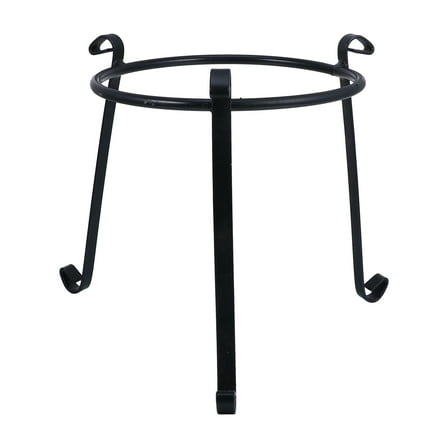 Set of 2 Garden Iron Flower Stand Flowerpot Holder Plant