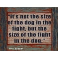 thumbnail image 2 of Greene, Taylor 24x19 White Modern Wood Framed Museum Art Print Titled - SIZE OF THE DOG rev1, 2 of 4