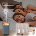 thumbnail image 1 of Humidificador USB Crystal Mine 260ml | Purificador de aire de luz nocturna | Dispositivo de aromaterapia de escritorio silencioso | Mini niebla fría LED de 7 colores | Apagado automático | Regalo de, 1 of 8
