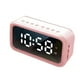 thumbnail image 1 of Despertador Digital LED Despertador De Con Luz , Dual, , Temperatura Y Pantalla De Espejo Grande Rosado BLESIY Despertador, 1 of 6