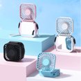 thumbnail image 4 of Yuarrent Ventilador portátil ABS para exteriores, repuesto plegable, interfaz USB, verano, 3 velocidades, ventiladores de refrigeración Type4 NO4, 4 of 6