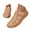 Brown, variant on Summer Closed Toe Sandals for Women Ankle Strap Dressy Orthopedic Walking Slip on Flat Shoes