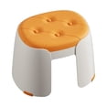 thumbnail image 4 of Sofa Tea Stool Shoes Changing Multifunctional Portable Lightweight Footstool for large Orange, 4 of 9