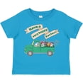 thumbnail image 3 of Inktastic Have a Very Hoppy Easter Green Bunny Truck Boys or Girls Toddler T-Shirt, 3 of 5
