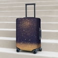 thumbnail image 5 of Gold Black Glitter Luggage Cover Anti Scratch, Elastic Suitcase Protector Suitcase Covers for Luggage Fits 18-32 Inch Luggage, 5 of 5