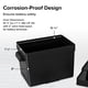 thumbnail image 3 of Caja De Batería Grande Camco Con Correas Y Herrajes - Grupo 27 30 31 | Almacena De Forma Segura Baterías Marinas Y Automotrices Para Vehículos Recreativos | Medidas Interiores 7-1/4"" X 13-1/4"" X 8-5, 3 of 5