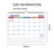 thumbnail image 2 of Calendario de pared 2024-2025, enero de 2024-junio de 2025, calendario de 18 meses, calendario de pared grande de 14,8" x 11,5" 2024 para el hogar o la oficina, 2 of 5