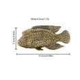 thumbnail image 5 of Zeiwohndc Wrasses Statue Figurine Wrasses Sculpture Decorative Objects for Home Decors, 5 of 7