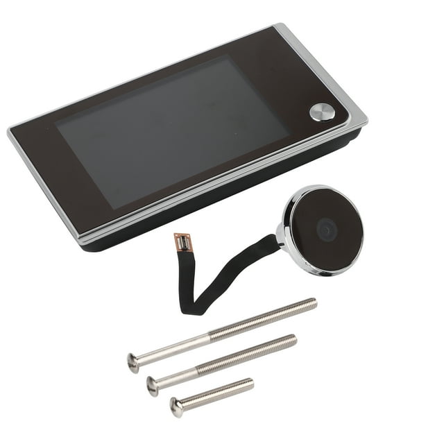 Oubit Visible Peephole Viewer,3.5" LCD Vidéo Numérique Porte Visionneuse de Porte Multi-Fonctionnelle