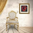 thumbnail image 3 of Buxton, Michael 15x15 Gold Ornate Wood Framed with Double Matting Museum Art Print Titled - Tropic Raptor, 3 of 4