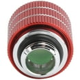 thumbnail image 5 of Dracaena 6 pack G1/4” thread to OD 14mm Hard tube compression fitting, anti-off adapter for Computer water cooling system, Red, 5 of 8