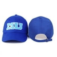 thumbnail image 2 of comic baseball caps men women cotton monsters university mu embroidery big eye cap unisex sun hats snapback trucker hats gorras mu, 2 of 5