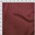 thumbnail image 4 of oneOone Rayon Maroon Fabric Christmas Quilting Supplies Print Sewing Fabric By The Yard 56 Inch Wide, 4 of 5