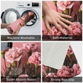 thumbnail image 3 of Pofeuu Delicate Pink Carnations A Print Flannel Doormats Rug16"x24"Rug Washable Doormats Indoor Outdoor Rugs for Layered Front Door Mats, Porch, Kitchen, Entryway, 3 of 7
