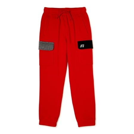 Russell Boys Athletic Cargo Pants, Sizes 4-18 & Husky