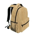 thumbnail image 5 of School Backpack Lightweight Multipocket College High Middle Student Bag 15L Hand Drawn Wooden Grain, 5 of 9