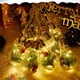 thumbnail image 5 of Xihbxyly Guirnalda de Bolas Navideñas Led, Luces Decorativas Transparentes, 50 Led de Luz Blanca Cálida, Ideal para Decorar Árboles de Navidad y Mesas, Fiestas, 4 Metros de Largo, 10 Bolas Colgantes., 5 of 7