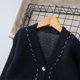 thumbnail image 4 of Cowsor Unisex Boys Girls Cardigans Sweater V-Neck Long Sleeve School Uniforms Button Knit Tops, 4 of 7