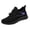 Black, variant on Wide Toe Box Orthopedic Shoes for Women Extra Wide Width Sneakers Ultra Light Road Running Shoes Non-Slip Tennis Sneakers Breathable Walking Athletic (Black, 8.5 Wide)