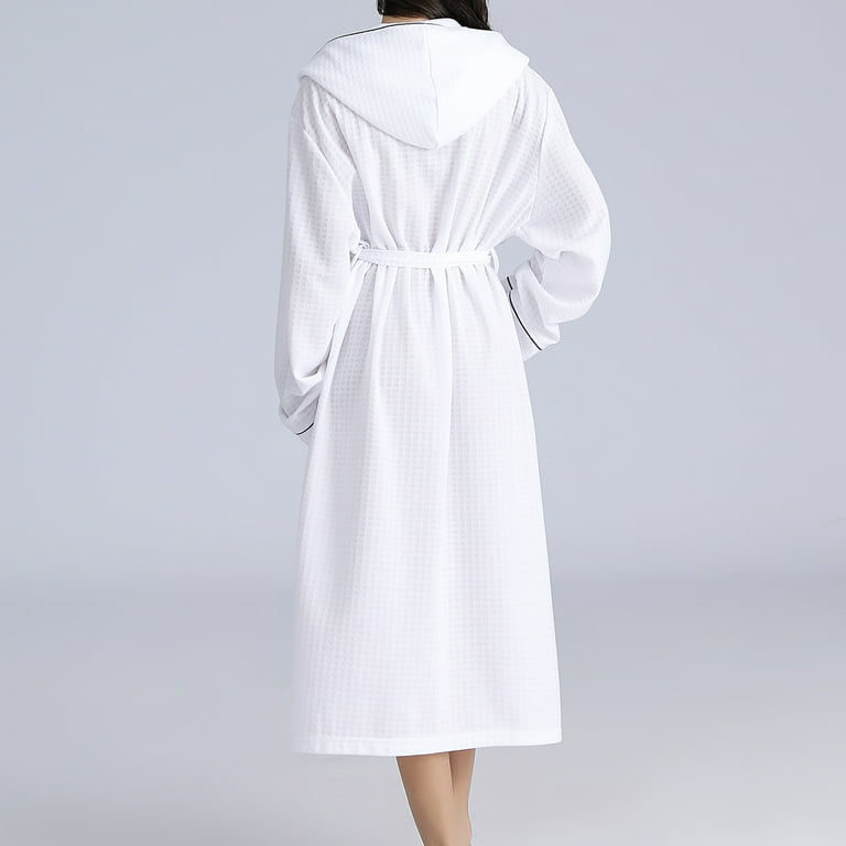 Autumn Winter Bathrobes for Women Men Long Sleeve Flannel Couple Robe Bath  Gown Nightgown Sleepwear Homewear Peignoir