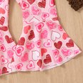 thumbnail image 2 of Aayomet Jumpsuit For Baby Girl Baby Boy Girl Romper Long Sleeve Stripe Print Triangle Jumpsuits with Pocket Fall Winter Clothes,Pink 2-3 Years, 2 of 5