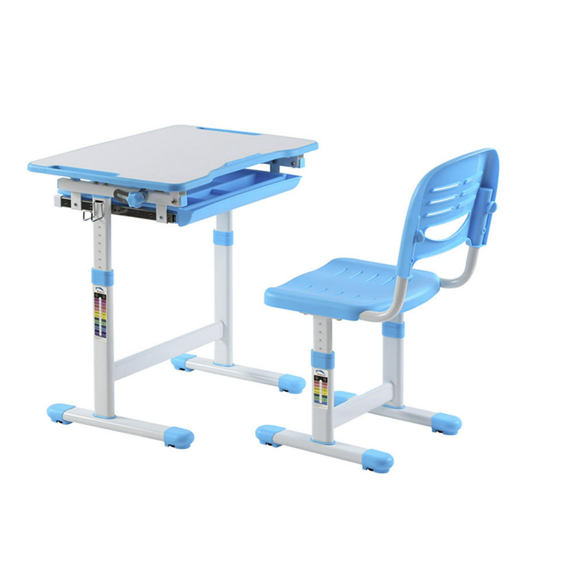 Primecables Kids Desk Chair Set Multifunctional Student Study