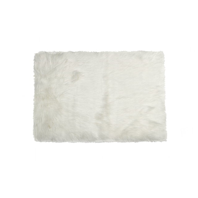 Luxe Hudson Faux Sheepskin Trio Rug | 3'x5'