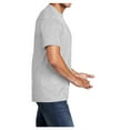 thumbnail image 3 of Mens Core Cotton Male T-Shirts Ash 4XL, 3 of 5