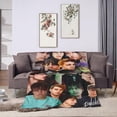 thumbnail image 4 of Blanket Colby Brock Soft and Comfortable Wool Fleece Throw Blankets Gift for Home Decoration Sofa Office car Camping Yoga Travel Home Decoration Cozy Plush Beach, 4 of 6