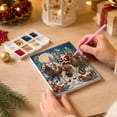 thumbnail image 2 of Pearl Diamond Art Kits for Adults Christmas DIY Craft Set, pearl art diy kit Holiday Artwork Project, Pearl Painting for Adults Creative Decoration Materials for Home Display Gift, 2 of 6