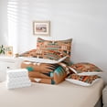 thumbnail image 6 of Homewish Tribal Aztec 7-Piece Twin Bedding Sets for Teens Boys Girls,Bohemian Theme Bedding Comforter Set,Exotic Style Breathable Sheet Sets,Ultra Soft Home Decor,Reversible, 6 of 8