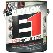 Drylok® 23713 E1 Epoxy Semi-Gloss Floor Paint, 1 Gallon, Gray