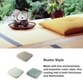 thumbnail image 3 of Wosthever Cool Ice Pad Seat Mat Cojín para silla Decoración atractiva Camping Picnic Lavable Oficina Interior Suministros para el hogar Decoración del hogar Gris, 3 of 6