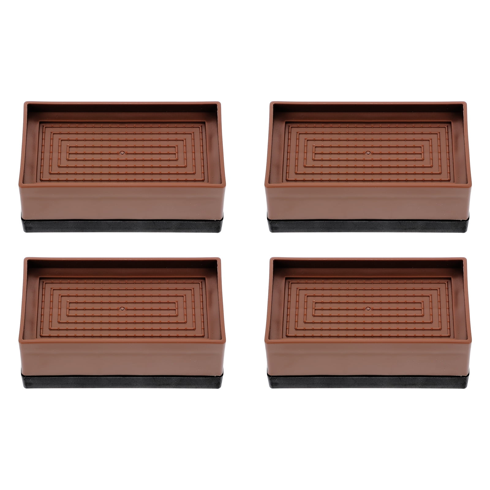 NICEXMAS 4Pcs Furniture Risers Practical Desk Risers Sturdy Table Legs Risers Desk Pads