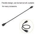 thumbnail image 4 of Uxcell Flexible USB Cable USB2.0 Male to Female Extension Cord 35cm Black 4 Pack, 4 of 5