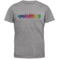 thumbnail image 1 of City Levels Heather Grey Adult T-Shirt, 1 of 1