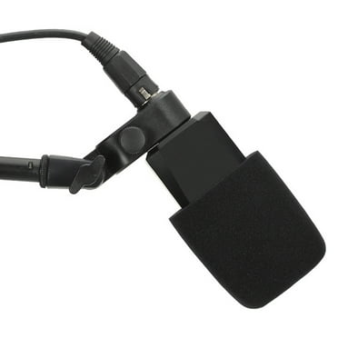 WEAVILUX Simple Design 2pcs  Black Microphone Foam Covers