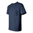 thumbnail image 2 of Ultra Cotton Pocket T-Shirt, 4XL, Navy, 2 of 3