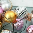 thumbnail image 6 of 34Pcs Shatterproof Ball Ornament Exquisite Plastic Eye-catching Glitter Xmas Balls Decor for Home, 6 of 8
