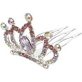 thumbnail image 4 of Miangastore Fashion Style Rhinestone Hair Accessories for Young Girls at Banquet 1Pcs, 4 of 9