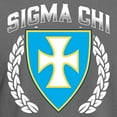 thumbnail image 3 of CafePress - Sigma Chi Flag Colored T Shirt - Mens Comfort Colors Shirt, 3 of 5