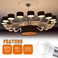thumbnail image 4 of Bombilla LED ProPow A15 E26 de 3 W, color blanco suave, 2700 K, paquete de 6, 4 of 8