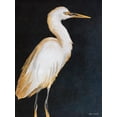 thumbnail image 2 of Loreth, Lanie 25x32 Gold Ornate Wood Framed with Double Matting Museum Art Print Titled - Elegant Heron I, 2 of 4