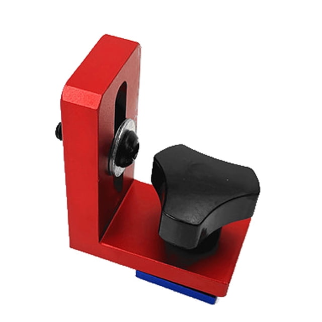 Fixed T-Slot Miter Track Stop Locator Sliding Brackets Woodworking Rail Retainer Chute Backing Connector Wood