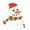 C, variant on Chmadoxn 50pcs Christmas Penguin Snowman Decoration Card, Christmas LolliPaper Cards, Santa Claus Penguin Candy Sugar Decoration, Xmas Candy Package Wrapping for Party Supplies