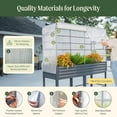 thumbnail image 5 of Frost Cover for 2' x 4' Elevated Garden Bed - V Series, Winter Freeze Protection Covers for Plants, Greenhouse Cover for Extending Growing Season, Without Frame, Garden Bed Not Included, 5 of 10