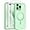 Bamboo Green, variant on Magnetic for iPhone 14 Pro Case, [Compatible with MagSafe] [Full Camera Protection] Shockproof Protective Slim Translucent Matte Phone Case for iPhone 14 Pro 6.1'', Bamboo Green
