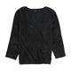 thumbnail image 1 of Alfani Womens Textured Pullover Blouse black L, 1 of 2